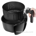 Oilless air fryer, with 5L capacity, steel basket